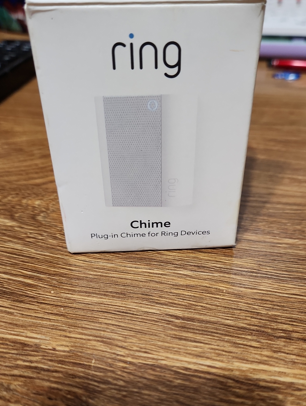 Ring White Plug-In Chime for Ring Devices - Picture 1 of 3
